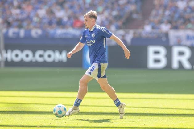 01 09 2024, Football, Season 2024 2025, 2 Bundesliga, Matchday 4, FC Schalke 04 1 FC Köln, Derry John Murkin FC Schalke 04 Gelsenkirchen Veltins Arena NRW Germany xRHR PHOTO TRx Copyright: TimxRehbein RHR-FOTOx RHR-FOTO TR
