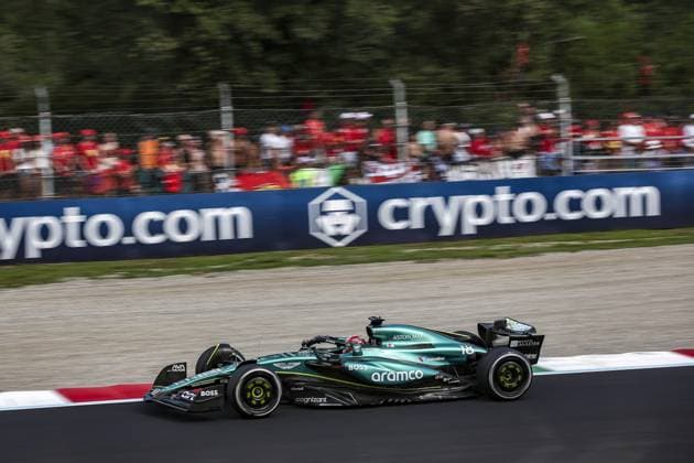 18 STROLL Lance (can), Aston Martin F1 Team AMR24, action during the Formula 1 Pirelli Gran Premio d’Italia 2024, Italian Grand Prix 2024, 16th round of the 2024 Formula One World Championship, WM, Weltmeisterschaft from August 30 to September 1, 2024 on the Autodromo Nazionale Monza, in Monza, Italy - F1 - ITALIAN GRAND PRIX 2024 DPPI Panoramic  240901_R16_ITALIA_DP_EA017271