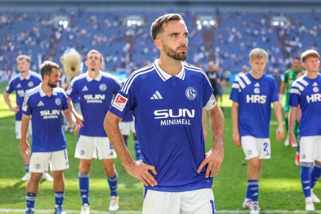 01 09 2024, Football, Season 2024 2025, 2 Bundesliga, Matchday 4, FC Schalke 04 1 FC Köln, Kenan Karaman FC Schalke 04 Gelsenkirchen Veltins Arena NRW Germany xRHR PHOTO TRx Copyright: TimxRehbein RHR-FOTOx RHR-FOTO TR