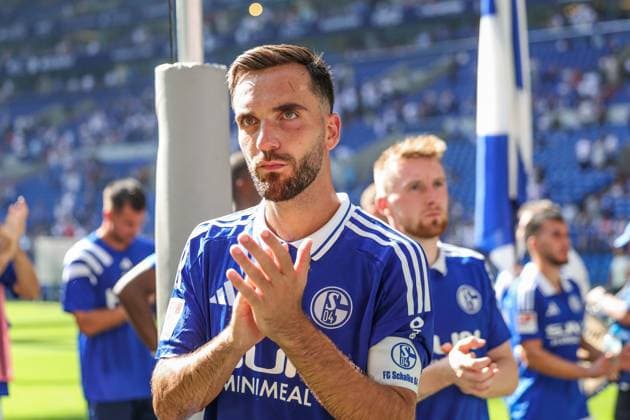 01 09 2024, Football, Season 2024 2025, 2 Bundesliga, Matchday 4, FC Schalke 04 1 FC Köln, Kenan Karaman FC Schalke 04 Gelsenkirchen Veltins Arena NRW Germany xRHR PHOTO TRx Copyright: TimxRehbein RHR-FOTOx RHR-FOTO TR