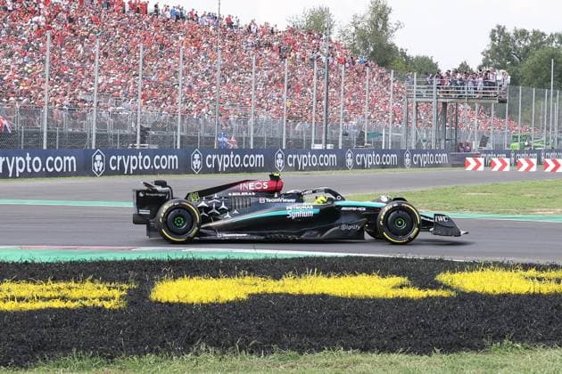 Lewis Hamilton Mercedes AMG , Race, Italian Grand Prix, Motorsport, Men, Formula 1, 01 09 2024 Monza Lombardy Italy Copyright: xkolbert-press ChristianxKolbertx