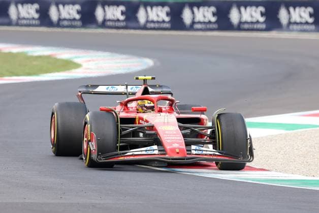 Carlos Sainz jr Scuderia Ferrari HP , Race, Italian Grand Prix, Motorsport, Men, Formula 1, 01 09 2024 Monza Lombardy Italy Copyright: xkolbert-press ChristianxKolbertx