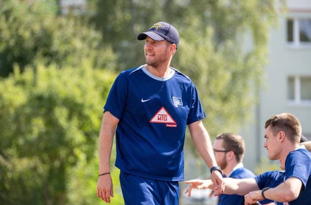 Soccer, Women, Regionalliga Nordost, Season 2024 2025 2 Matchday , 1 FC Union Berlin II Hertha BSC, Coach Manuel Meister Hertha BSC , 01 09 2024, Copyright: xMatthiasxKochx