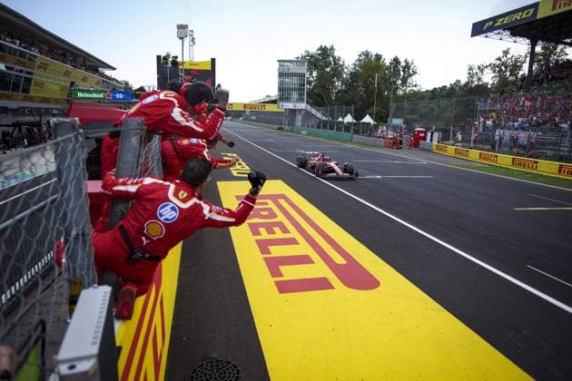 Formula 1, Italian GP, Charles Leclerc wins at Monza