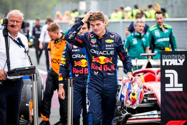 MONZA - Max Verstappen (Red Bull Racing) is disappointed after the Italian Grand Prix on the Monza circuit. ANP SANDER KONING xVIxANPxSportx xxANPxIVx 507354696 originalFilename: 507354696.jpg