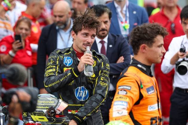 WInner, Winner, Charles Leclerc Scuderia Ferrari HP , Race, Italian Grand Prix, Motorsport, Men, Formula 1, 01 09 2024 Monza Lombardy Italy Copyright: xkolbert-press ChristianxKolbertx