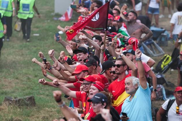 Spectators, F1 Grand Prix of Italy at Autodromo Nazionale Monza on September 1, 2024 in Monza, Italy Photo by HOCH ZWEI Monza Italy