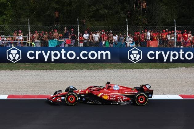 F1 Italian Grand Prix 2024 Charles Leclerc of Ferrari during the Formula 1 Italian Grand Prix at Autodromo Nazionale di Monza in Monza, Italy on September 1, 2024. Monza Italy  Copyright: xJakubxPorzyckix originalFilename:porzycki-f1italia240901_npKMG.jpg