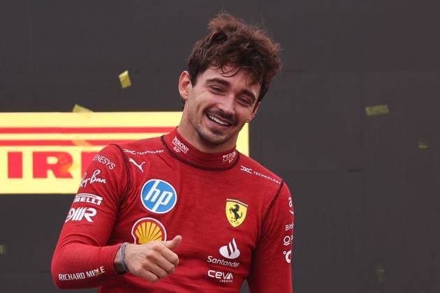 F1 Italian Grand Prix 2024 Charles Leclerc of Ferrari after the Formula 1 Italian Grand Prix at Autodromo Nazionale di Monza in Monza, Italy on September 1, 2024. Monza Italy  Copyright: xJakubxPorzyckix originalFilename:porzycki-f1italia240901_nptCt.jpg