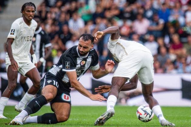 Himad Abdelli (ANGERS SCO) FOOTBALL : Angers SCO vs OGC Nice - Ligue 1 - Journée 3 - 01 09 2024 BaptisteAutissier Panoramic 