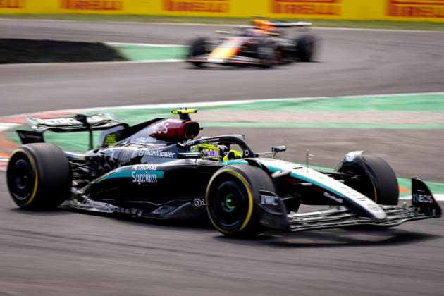 MONZA - Lewis Hamilton (Mercedes) in action during the Italian Grand Prix at the Monza circuit. ANP SANDER KONING xVIxANPxSportx xxANPxIVx 507362596 originalFilename: 507362596.jpg