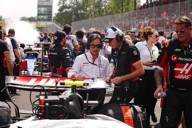 FORMULA 1 PIRELLI GRAN PREMIO D ITALIA 2024 01 09 2024, Autodromo Nazionale di Monza, Monza, FORMULA 1 PIRELLI GRAN PREMIO D ITALIA 2024 ,in the picture Team Principal Ayao Komatsu Moneygram Haas F1 Team nordphotoxGmbHx xBratic nph00250