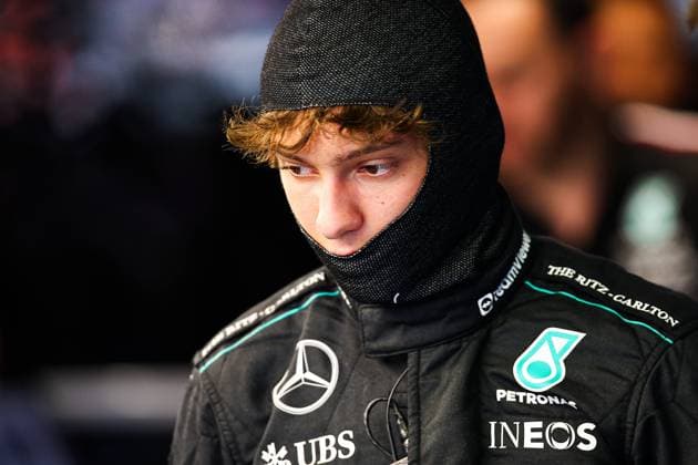 12 Andrea Kimi Antonelli ITA, Mercedes AMG Petronas F1 Team , F1 Grand Prix of Italy at Autodromo Nazionale Monza on August 30, 2024 in Monza, Italy Photo by HOCH ZWEI Monza Italy