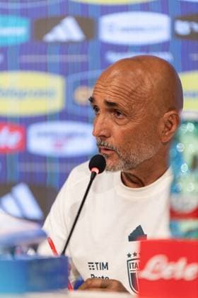 Fußball, Nationalteam Italien Pressekonferenz Luciano Spalletti - Italy Head Coach press conference, PK, Pressekonferenz Luciano Spalletti, Italian football federation head coach, attends the press conference in Coverciano, Florence, on September 2, 2024 ahead of the UEFA Nations League games between France and Italy and Israel and Italy. Florence Italy  Copyright: xGiacomoxCosuax originalFilename:cosua-notitle240902_npIZx.jpg