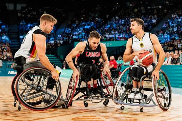 Paris 2024, Paralympics, wheelchair basketball, Germany - Canada