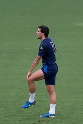 Fußball, Nationalteam Italien, Training Italy Training Session At Coverciano Sandro Tonali attends the Italian national team, Nationalteam training camp at Centro Tecnico Federale in Coverciano, Florence, Italy. Florence Italy  Copyright: xGiacomoxCosuax originalFilename:cosua-notitle240902_npe5j.jpg