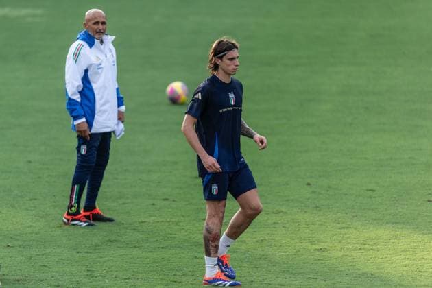 Football, Italy national team, Training