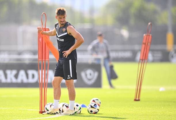 Stefan Kutschke, SG Dynamo Dresden, training, soccer, soccer, 3 Liga, Dritte Liga, season 2024 2025, AOK PLUS Walter Fritzsch Akademie, Messering 18, Dresden, Ostragehege, 03 09 2024,
