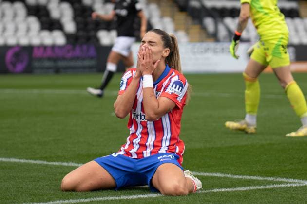 Atletico de Madrid Femenino and Rosenborg Kvinner - UEFA Women™s Champions League Qualifying LONDON, ENGLAND - SEPTEMBER 4: Gio Garbelini of Atletico de Madrid Femenino during the UEFA Women™s Champions League Qualifying match between Atletico de Madrid Femenino and Rosenborg Kvinner at Borehamwood on September 4, 2024 in London, England Copyright: xNinaxFarooqix