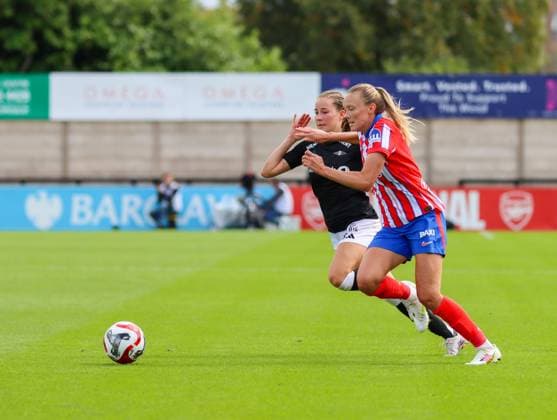Football, Women, CL Quali, Atletico Madrid - Rosenborg