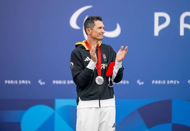 Paris 2024, Paralympics, Cycling, Michael Teuber wins silver in the individual time trial