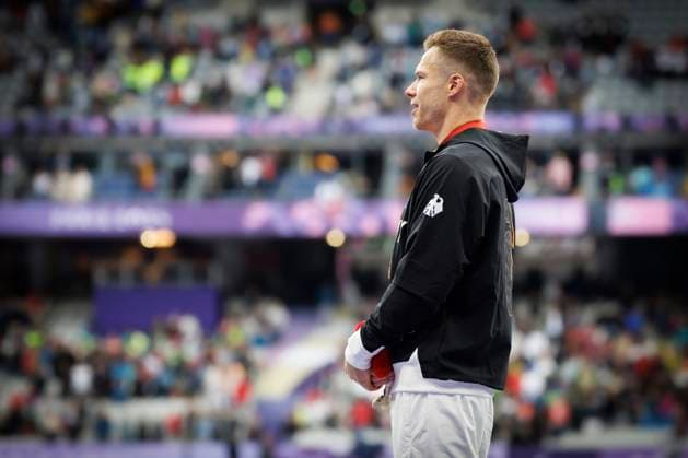 Paralympics Para athletics Paris, 05 09 2024 Award ceremony with GOLD for REHM Markus T64 GER Para athletics long jump, long jump, Paralympics Para athletics on 05 09 2024 at the Stade de France in Paris France Copyright: xBEAUTIFULxSPORTS AxelxKohringx