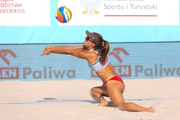 WARSZAWA 05.09.2024 TURNIEJ ZENSKI VW BEACH PRO TOUR FUTURES WARSZAWA BY ORLEN PALIWA --- WOMENS Beach volleyball, Beachvolleyball TOURNAMENT VW BEACH PRO TOUR FUTURES WARSAW BY ORLEN PALIWA N Z ZUZANNA RAPCZYNSKA FOT. ANNA KLEPACZKO FOTOPYK NEWSPIX.PL --- Newspix.pl  240905LUM016