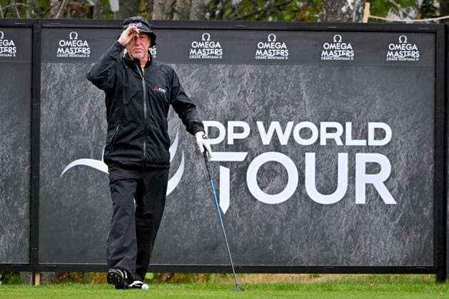 Crans-Montana, 05.09.2024, Golf - Omega European Masters, Miguel Angel Jimenez (ESP) Hole 10 (Dubuis Frederic Imago Images)