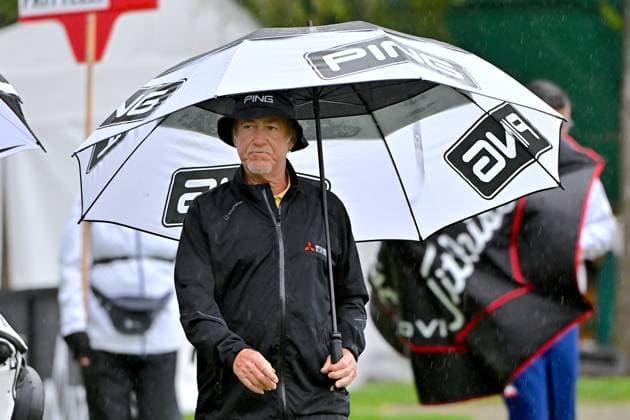 Crans-Montana, 05.09.2024, Golf - Omega European Masters, Miguel Angel Jimenez (ESP) Hole 10 (Dubuis Frederic Imago Images)
