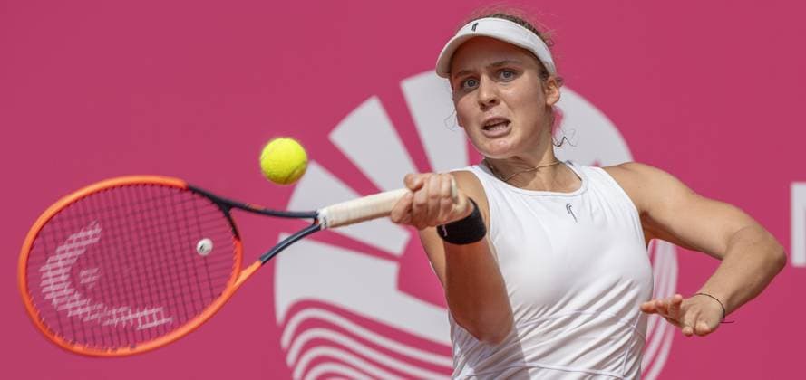 Montreux Switzerland, 09 06 2024: Tara Wurth (CRO) vs Petra Marcinko (CRO) during WTA, Tennis Damen 125 Montreux Nestle Open 2024 quater finales sixth day at Montreux Tennis Club. during WTA 125 Montreux Nestle Open, International Tennis match in Montreux, Switzerland, September 06 2024  Copyright: xPatrickxDancel IPAxSportx xipa-ax xx IPA_49401831 IPA_Agency_IPA49401831