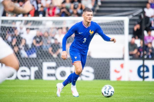 Quentin Merlin (Equipe de France U21, U 21 FOOTBALL : France U21 vs Slovenie U21 - Qualification Championnat d Europe U21 - 06 09 2024 BaptisteAutissier Panoramic 