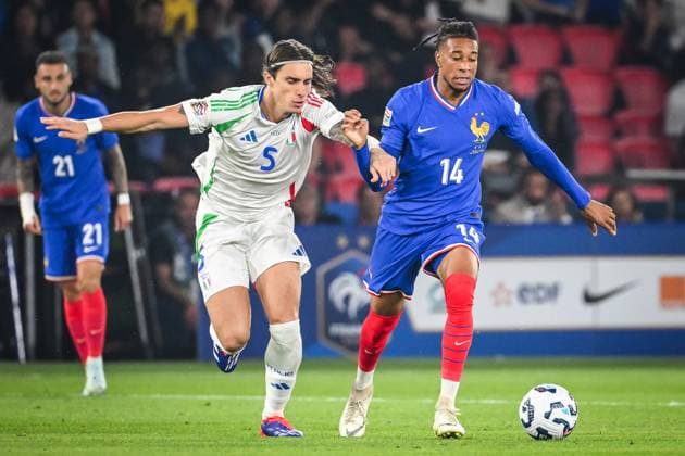 Football, Nations League, France - Italy