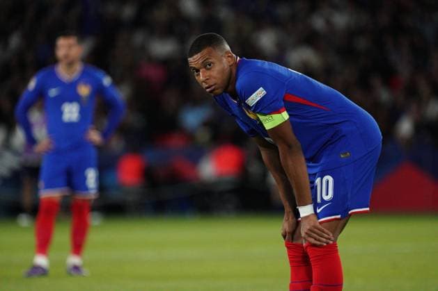Kylian Mbappe of France France v Italy, UEFA Nations League, League A, Group 2, Football, Stade de France, Paris, France, UK, 06 Sep 2024 EDITORIAL USE ONLY No use with unauthorised audio, video, data, fixture lists, club league logos or live services. Online in-match use limited to 120 images, no video emulation. No use in betting, games or single club league player publications. Copyright: xDavexWinter Shutterstockx 14700274bk