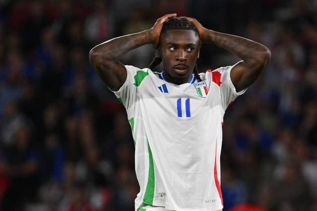 Dc Parigi (Francia) 06 09 2024 - Nations League Francia-Italia foto Domenico Cippitelli Image nella foto: Moise Kean 