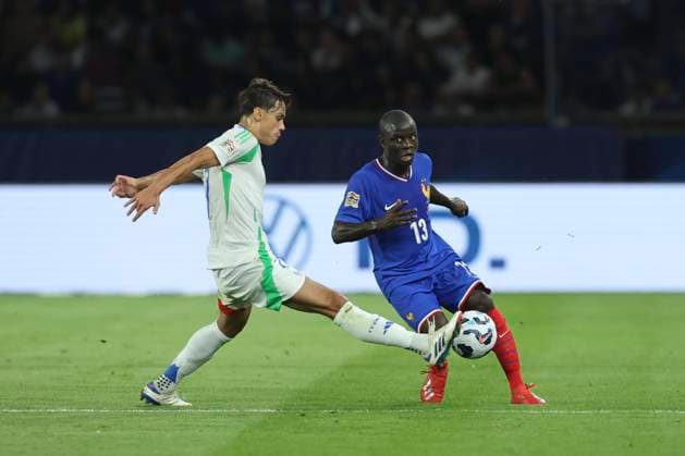 France v Italy - UEFA Nations League 2024 25 League A Group A2 Sebastien Muylaert MAXPPP - Paris 06 09 2024 N Golo Kante 13 of France during the UEFA Nations League 2024 25 League A Group A2 match between France and Italy at Parc des Princes in Paris, France. 06.09.2024 Paris France  Copyright: xMAXPPPxSébastienxMuylaertx LTG202409074664 LTG202409074664