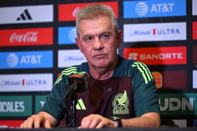 RECORD DATE NOT STATED Seleccion Mexicana 2024 Mexico Team press conference, PK, Pressekonferenz Javier Aguirre head coach during the Mexican national team, Nationalteam (Mexico) Press conference prior to the friendly preparation match against New Zealand, at Rose Bowl Stadium, on September 06, 2024, Pasadena, Los Angeles California, United States. PASADENA LOS ANGELES CALIFORNIA UNITED STATES  Copyright: xJorgexMartinezx 20240906192003_SMN_24_MEX_PRESS_AGUIRRE1