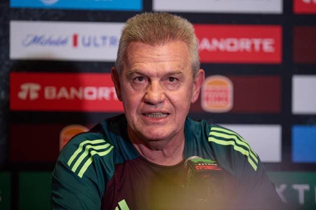 RECORD DATE NOT STATED Seleccion Mexicana 2024 Mexico Team press conference, PK, Pressekonferenz Javier Aguirre head coach during the Mexican national team, Nationalteam (Mexico) Press conference prior to the friendly preparation match against New Zealand, at Rose Bowl Stadium, on September 06, 2024, Pasadena, Los Angeles California, United States. PASADENA LOS ANGELES CALIFORNIA UNITED STATES  Copyright: xJONATHANxDUENASx 20240906192623_SMN_24_MEX_PRESS_AGUIRRE10