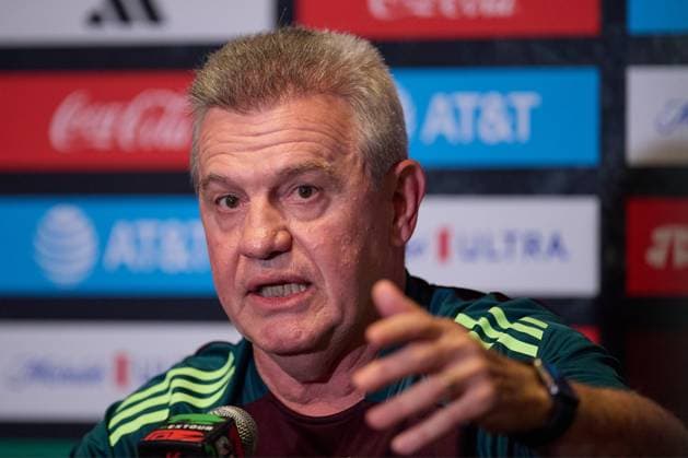 RECORD DATE NOT STATED Seleccion Mexicana 2024 Mexico Team press conference, PK, Pressekonferenz Javier Aguirre head coach during the Mexican national team, Nationalteam (Mexico) Press conference prior to the friendly preparation match against New Zealand, at Rose Bowl Stadium, on September 06, 2024, Pasadena, Los Angeles California, United States. PASADENA LOS ANGELES CALIFORNIA UNITED STATES  Copyright: xJONATHANxDUENASx 20240906193608_SMN_24_MEX_PRESS_AGUIRRE29