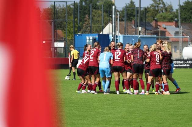 07 09 2024 Soccer Season 2024 2025 DFB Cup Women 1 FC Nürnberg FCN Clubfrauen SC Freiburg Sportfoto Zink xdcxdex