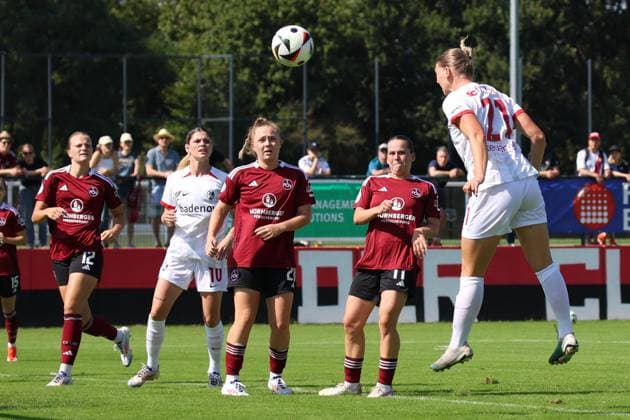 07 09 2024 Soccer Season 2024 2025 DFB Pokal Women 1 FC Nürnberg FCN Clubfrauen SC Freiburg Sportfoto Zink xdcxdex Samantha Steuerwald 21 , SC Freiburg
