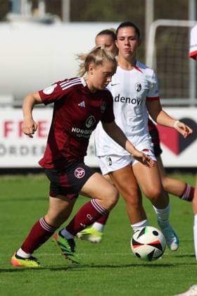 07 09 2024 Soccer Season 2024 2025 DFB Pokal Women 1 FC Nürnberg FCN Clubfrauen SC Freiburg Sportfoto Zink xdcxdex Livia Brunmair 8, 1 FC Nürnberg FCN