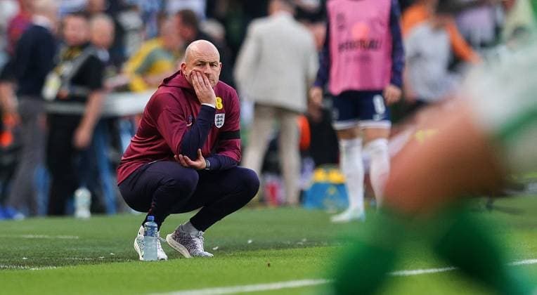 UEFA Nations League Group B2, Aviva Stadium, Dublin 7 9 2024 Republic of Ireland vs England England Manager Lee Carsley Lee Carsley 7 9 2024  Copyright: x INPHO RyanxByrnex RB1_2062