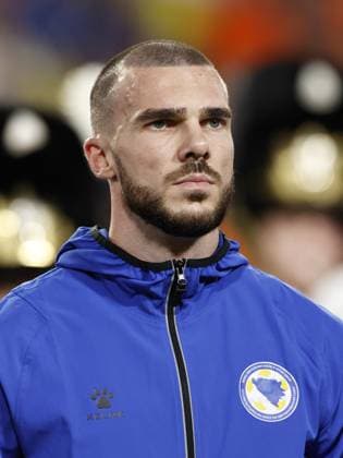 EINDHOVEN - Nihad Mujakic of Bosnia and Herzegovina during the UEFA Nations League match between the Netherlands and Bosnia and Herzegovina at Phillips Stadium on Sept. 7, 2024 in Eindhoven, Netherlands. ANP MAURICE VAN STEEN UEFA Nations League - League A, Group A3 2024 25 xVIxANPxSportx xxANPxIVx 507955166 originalFilename: 507955166.jpg