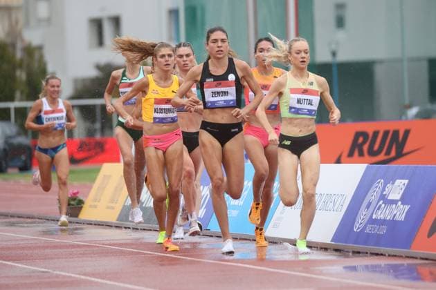 Sport Themen der Woche KW36 Sport Bilder des Tages 3000mt Zenoni Marta, Grandprix di Brescia a san Polino, Brescia 8 settembre 2024. Lapresse Nelson Hasanpapj  Copyright: xNelsonxHasanpapj LaPresse Giusepx