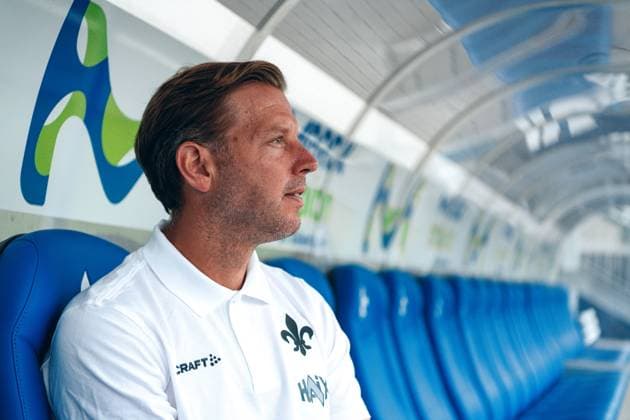Fußball, 2. BL - SV Darmstadt 98 präsentiert neuen Trainer Florian Kohfeldt (Copyright: SV Darmstadt 98)