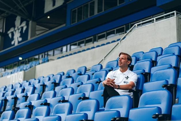 Fußball, 2. BL - SV Darmstadt 98 präsentiert neuen Trainer Florian Kohfeldt (Copyright: SV Darmstadt 98)