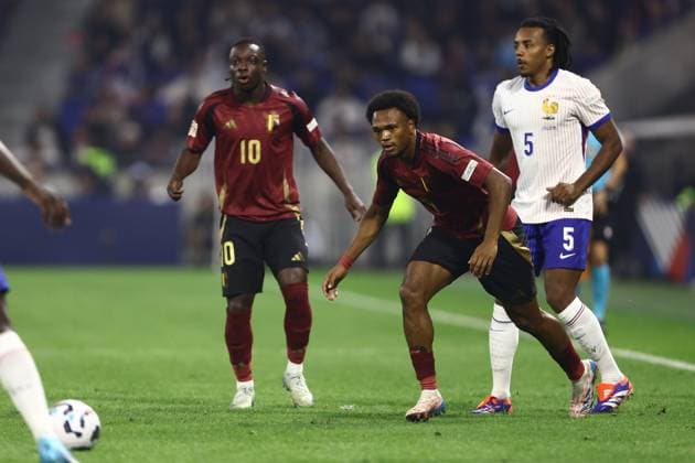 Football, Nations League, France - Belgium