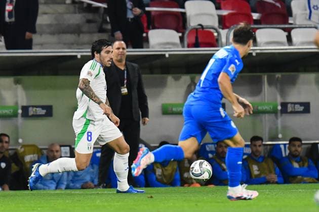 UEFA Nations League Matchday 2: Israel vs Italy UEFA Nations League 2024-2025, League phase - Monday 9th Sep 2024: Israel vs Italy, disputed on Bozsik ArÃ na, Budapest - Hungary Budapest Bozsik ArÃ na Hungary Copyright: xAncaxTepeix