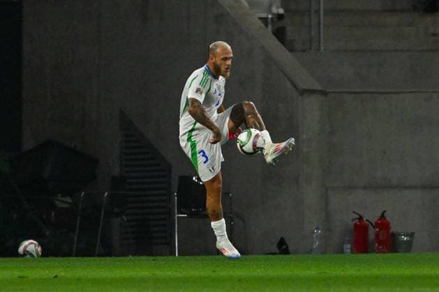 during the UEFA Nations League match between Italy vs. Israele on 9th September 2024 at the Bozsik Arena stadium in Budapest, Hungary  Copyright: xVincenzoxOrlando IPAxSportx xipax xx IPA_49496422 IPA_Agency_IPA49496422