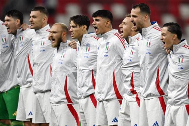 Db Budapest (Ungheria) 09 09 2024 - Nations League Israele-Italia foto Daniele Buffa Image nella foto: Italia 